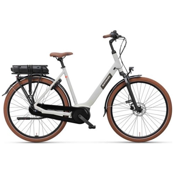 Batavus Altura E-Go CP N7 Lichtgrijs Mat Mixed 2024-51 cm