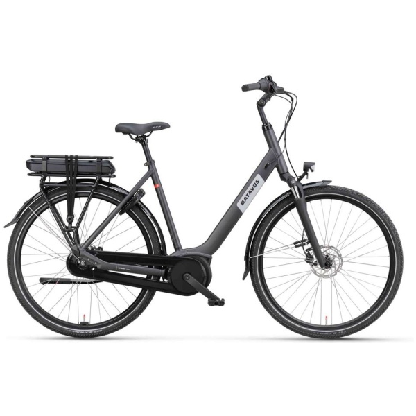 Batavus Altura E-Go CP Plus N7 Zwart Mat LAGEINSTAP 2025-51 cm