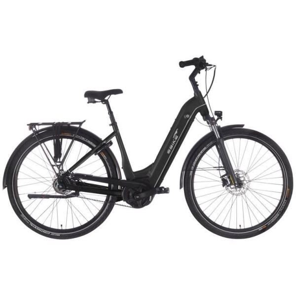 Ebike Das Original TOUR Pro Wave Performance / 500 Wh / Intuvia / Env Dark Graphit - Black Matt Dames 2022-55 cm