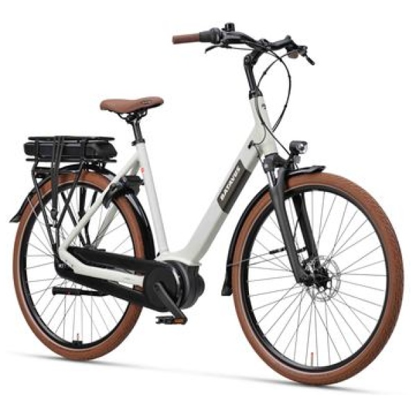 Batavus DEMO Altura E-Go N7 Lichtgrijs Lage instap 2025-56 cm - Afbeelding 2