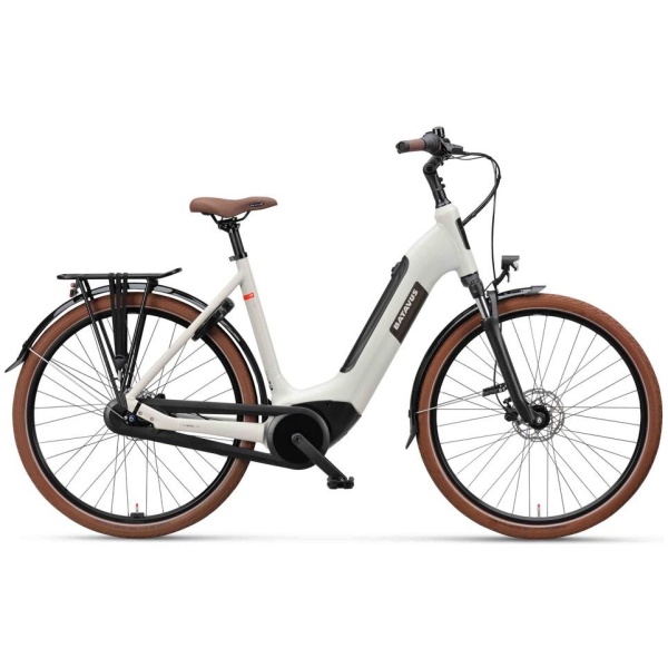 Batavus Altura E-Go PT Power Lichtgrijs Mat Lage instap 2025-51 cm - Afbeelding 2