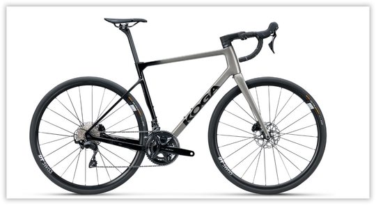 Koga Roqa Carbon Prestige Metallic Grey Heren 2025-46 cm - Afbeelding 2