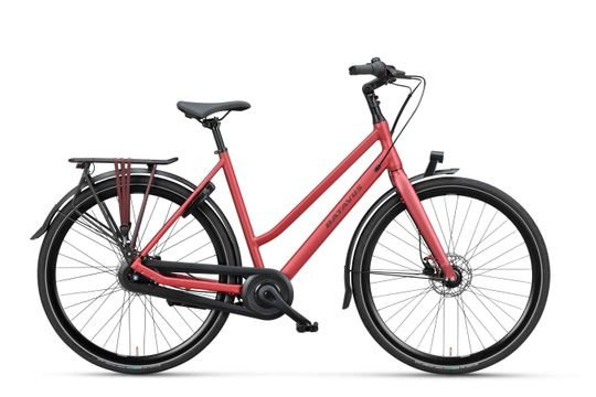 Batavus Dinsdag Donkerrood Mat Dames 23.25-53 cm - Afbeelding 2