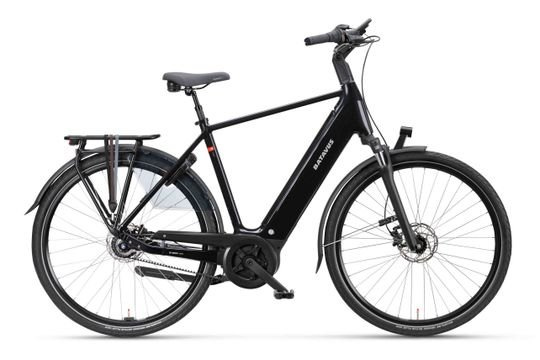 Batavus Finez E-Go Power Exclusiv Zwart Glans Heren 2025-53 cm - Afbeelding 3