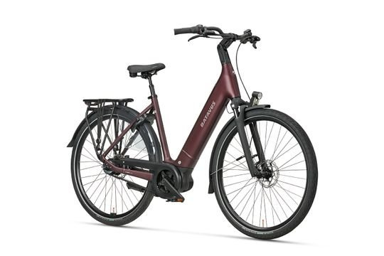 Batavus Finez PT Exclusive Burgundy Red Matt Dames 2026-53 cm - Afbeelding 5