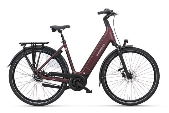 Batavus Finez PT Exclusive Burgundy Red Matt Dames 2026-53 cm - Afbeelding 4